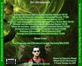back cover DJ Ultrasound presents - Depeche Mode (Rare Remixes vol. 2).JPG