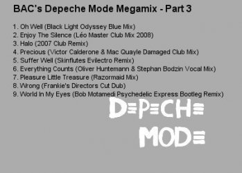 BAC's Depeche Mode Megamix 03