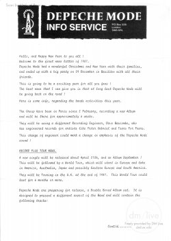 1987-02-xx - Depeche Mode Information Service Newsletter (1-1).jpg